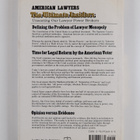 Steen-Olsen : American Lawyers - The Ultimate Insiders - pikkukuva 2