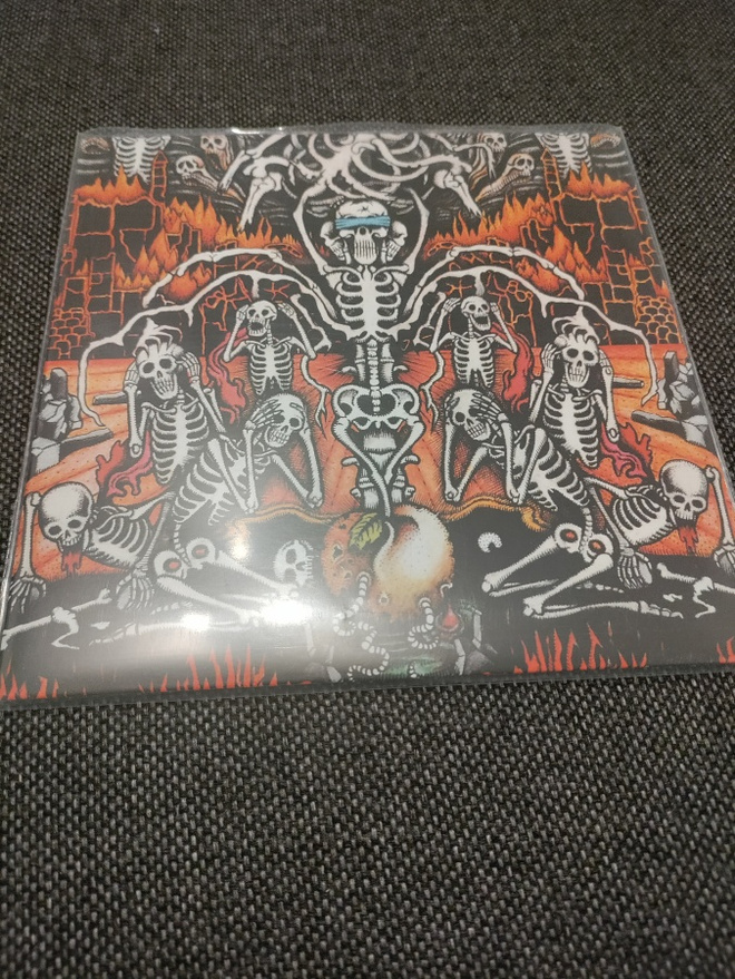Cadaveric Incubator / Axeslaughter - Split (Black Wax)