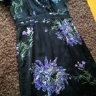InWear musta kukkakuosi Mekko / Juhlamekko - koko 38 - pikkukuva 4