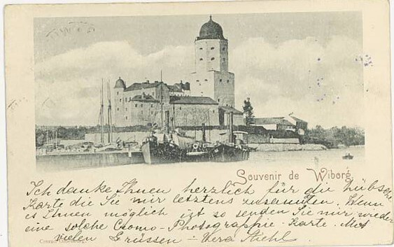 Viipuri 1898 pk 10p Wieniin