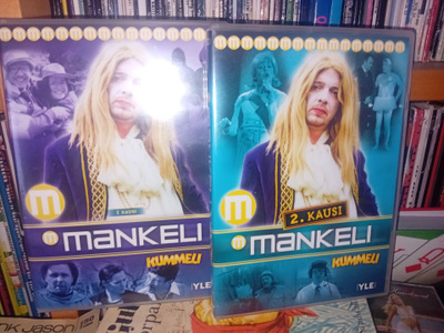 2 kpl DVD Kummeli Mankeli 1. & 2. Kausi ( SIS POSTIKULU ]