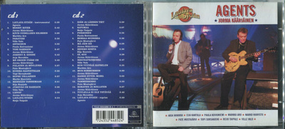 AGENTS & JORMA KÄÄRIÄINEN . 2 CD-LEVYÄ . LAULAVA SYDÄN