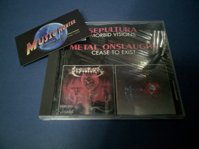 SEPULTURA / METAL ONSLAUGHT EX/EX SPLIT CD