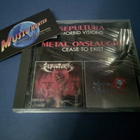 SEPULTURA / METAL ONSLAUGHT EX/EX SPLIT CD - pikkukuva 1