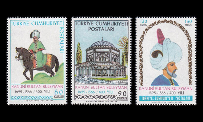 Turkki 2015-7 ** Sulttaani Suleyman II:n kuolema 400v (1966)