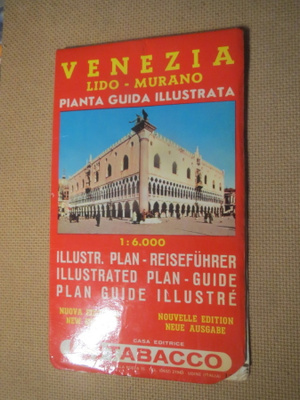 Venezia Vintage matkailukartta