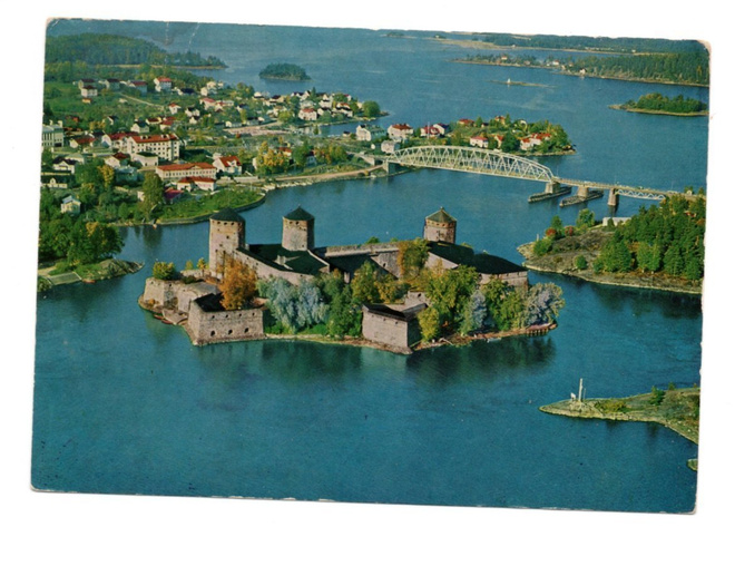 Savonlinna: ilmakuva (Tmi Karhumäki n:o 13, väri)