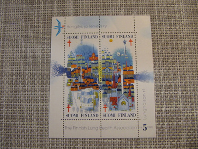 Tampere 1988 pienoisarkki Joulumerkki BL 7.