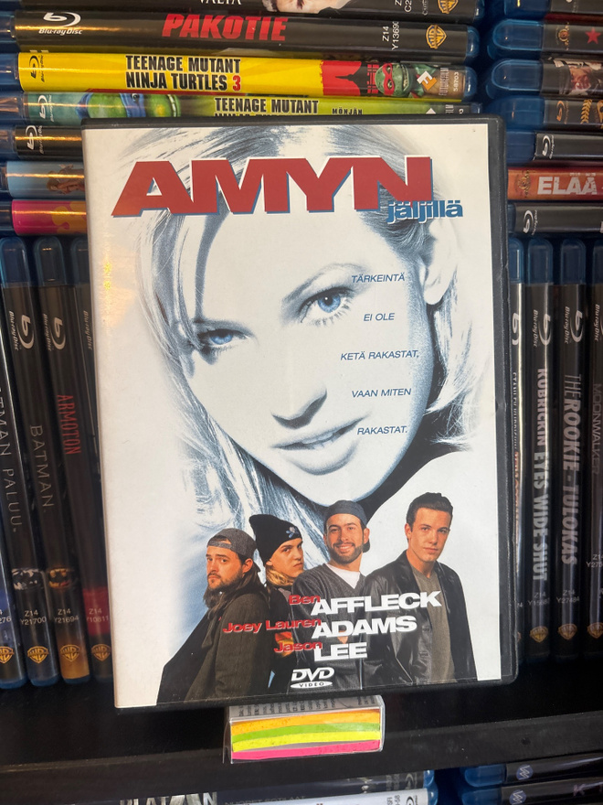 Amyn jäljillä (1997) suomijulkaisu