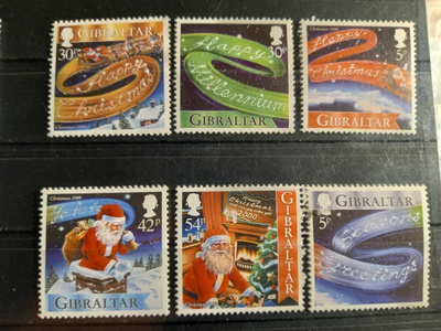JOULU-aiheinen sarja GIBRALTAR 1999 **