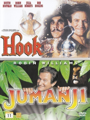 Kapteeni Koukku & Jumanji (2DVD) Robin Williams (UUSI)
