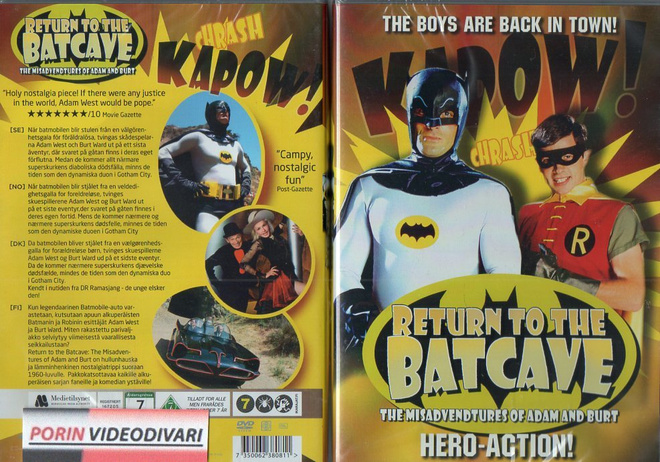 Return To The Batcave	(84 999)	UUSI	-FI-	DVD	nordic,		adam w