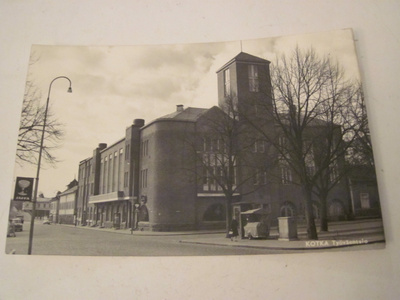 VANHA Postikortti Kotka 1950-l Alkup.Mallikappale