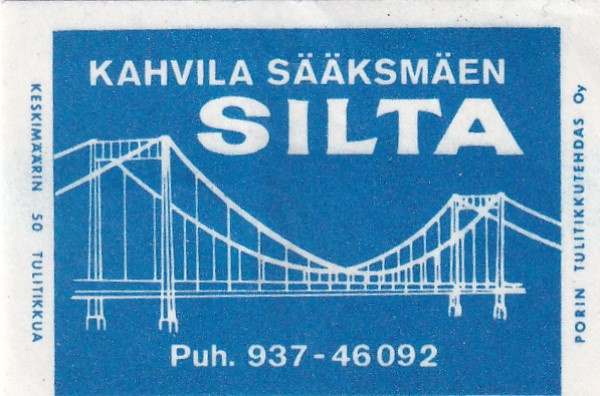 Sääksmäki, Kahvila Sääksmäen Silta  7/7