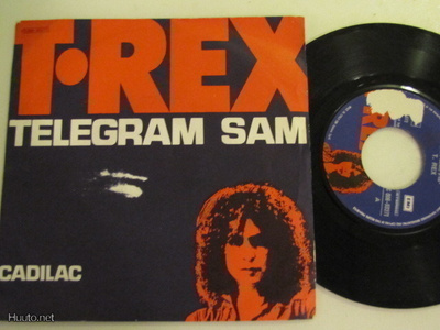 T. Rex Telegram Sam 7 45 Italia 1972 Marc Bolan