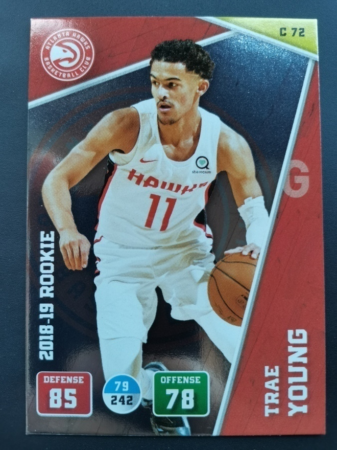 2018-19 Panini Adrenalyn NBA #c72 Trae Young Rookie