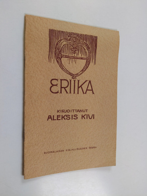 Aleksis Kivi : Eriika