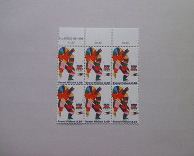 Suomi LaPe 1371 Numerokuusilo - Jääkiekon MM 1997