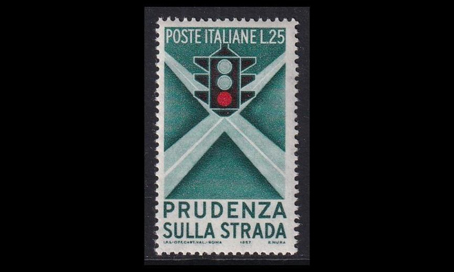 Italia 991 ** Liikenneturvallisuus (1957)