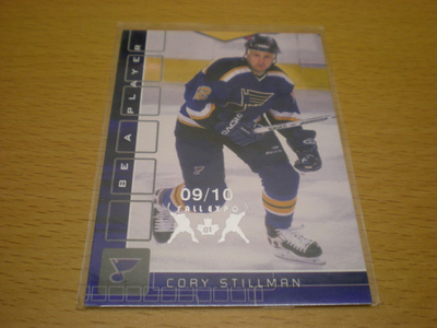 Cory Stillman 2001-02 Be A Player # 243 Memorabilia Fall Exp