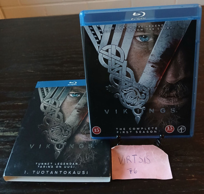 Vikings 1.tuotantokausi blu-ray