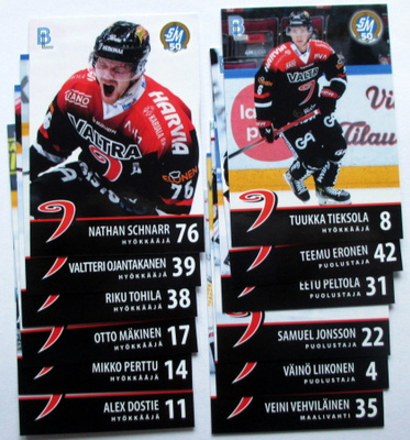 JYP Blueline 49-60 kortit