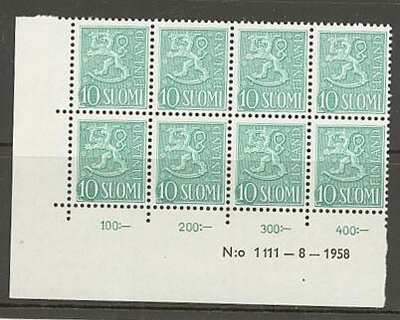 1954 10 (mk) nro-8lo 1111 ++