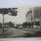 VANHA Postikortti Viipuri Rautatie Asema Raitiovaunu 1929 - pikkukuva 1