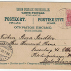 Turku 1900 postikortti Saksaan M89 10p - pikkukuva 2