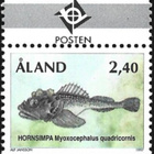 Åland 1997 Yleismerkit 2,40 mk välilöpari logo ** LaPe 125 - pikkukuva 1