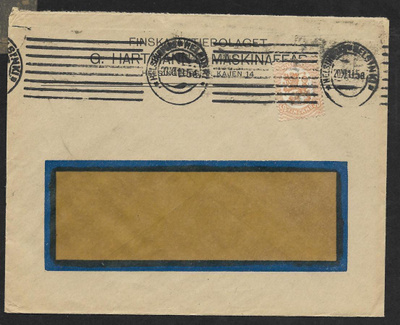 Postilähetys - Saarinen 0,50mk (LAPE 73) Helsinki 20.11.1919