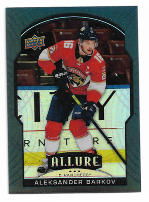 2020-21 Upper Deck Allure Black Rainbow #5 Aleksander Barkov