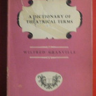 Wilfred Granville : A Dictionary of Theatrical Terms 1952 1p - pikkukuva 1