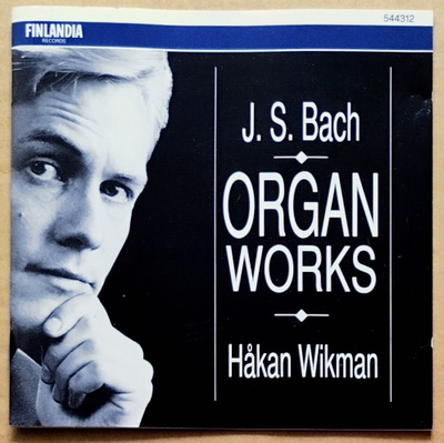 J. S. BACH • HÅKAN WIKMAN: Organ Works – Finlandia CD 1993