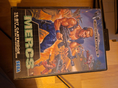 Sega Mega Drive Mercs, ei ohjeita