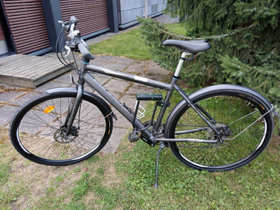 Nakamura 28"/24-S 50cm Freeway harmaa hybridipyörä