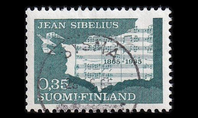 603 o Jean Sibelius loisto Sysmä 28.6.65 (1965)