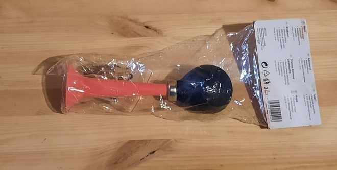 Uusi polkupyörän äänitorvi