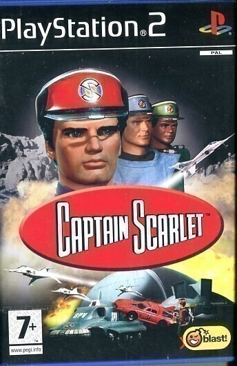 * Captain Scarlet PS2 PAL Sinetöity Lue Kuvaus