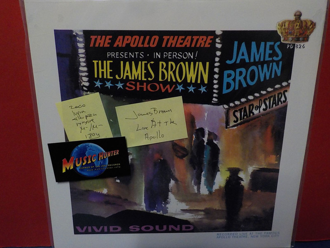 James Brown - Live At The Apollo M-/M- LP