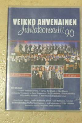 Veikko Ahvenainen Juhlakonsertti 90 Finlandia-talossa