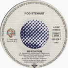 Rod Stewart : Infatuation - 7" - pikkukuva 2