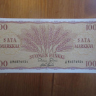 100 markkaa 1957 (sarjan:o AM6876524) - pikkukuva 1
