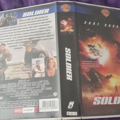 Soldier vhs,kurt russell
