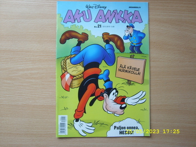 Aku Ankka lehti 2019 nro 21