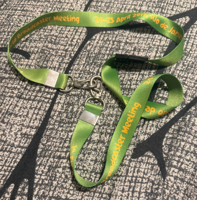 AVAINNAUHA / LANYARD - FIRST FIFA BROADCASTERS MEETING 2013