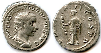 ANCIENT / ROME (II): EMPIRE / Gordian III, AR Antoninianus