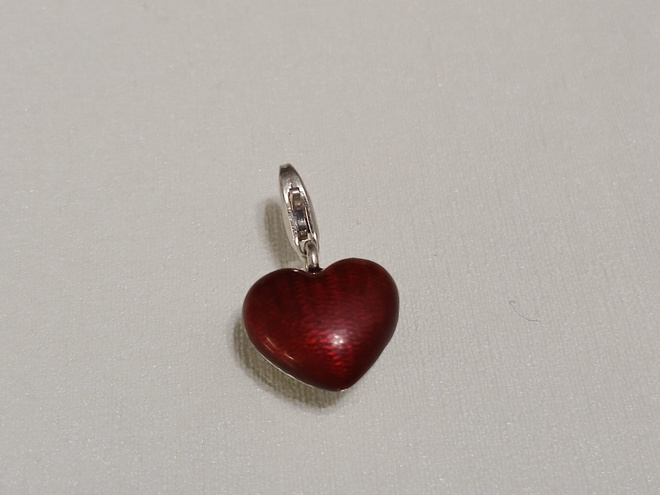 THOMAS SABO Hopea emaloitu sydän hela 925