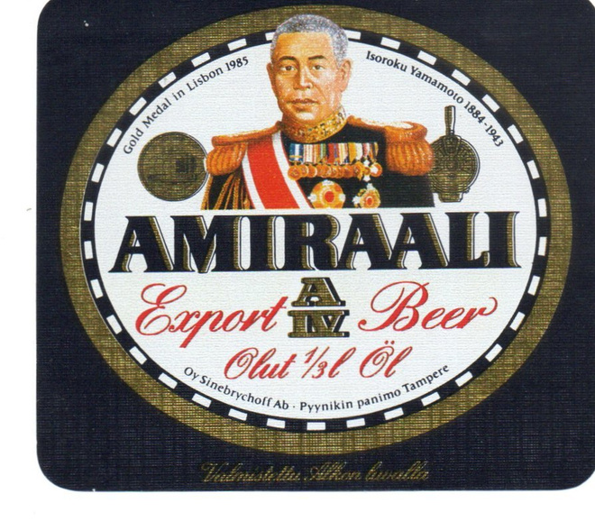 Sinebrychoff AMIRAALI AIV Olut Isoroku Yamamoro