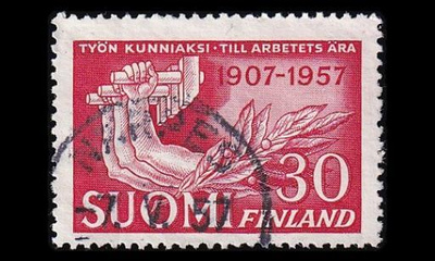 476 o SAK 50 vuotta Närpes 7.V.57 (1957)